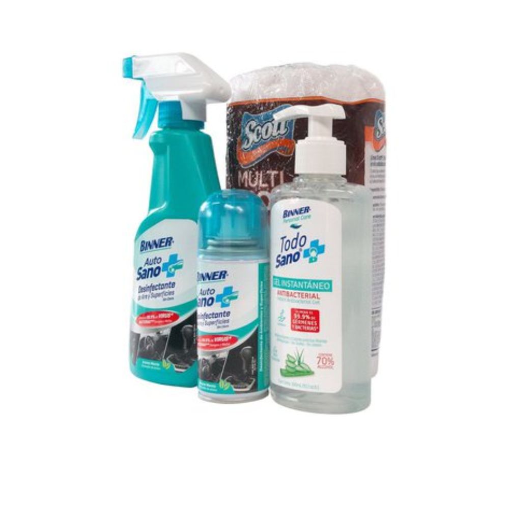 Kit Desinfeccion Autos Simoniz