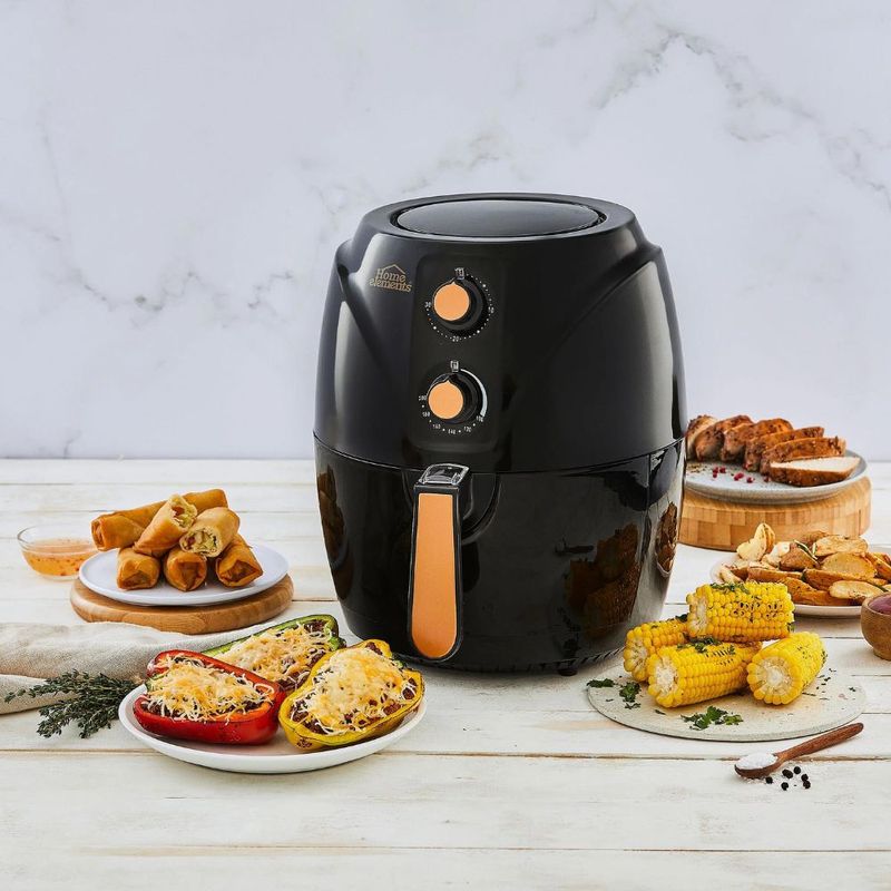 Freidora de Aire IMUSA Airfryer Esencial 3,2 Litros negra