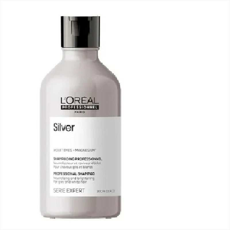 LOREAL PROFESSIONNEL SERIE EXPERT SILVER CHaMPÚ CABELLO BLANCO O CON CANAS  300 ML