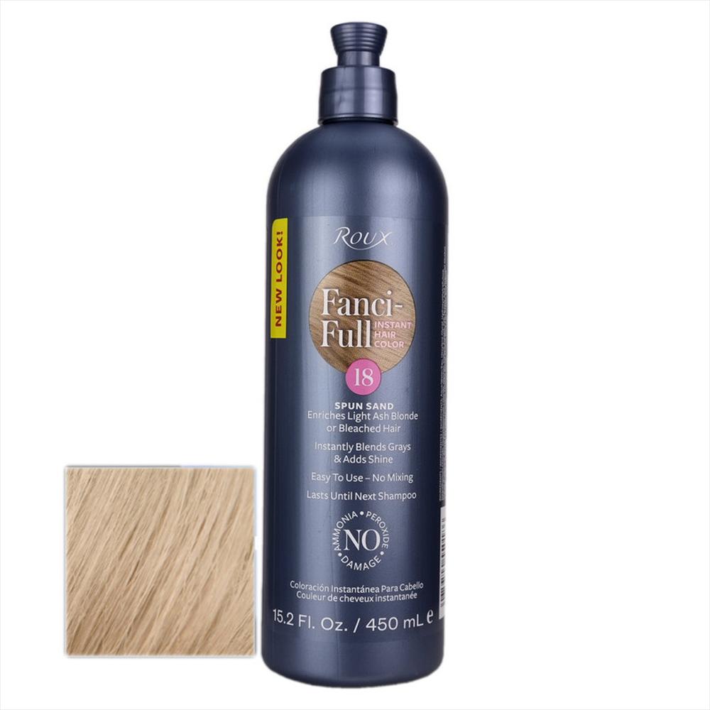 Roux Fanci-Full Rinse 15,2 Oz (ca. 450 Ml) – Ultra White Minx Für Glänzendes, Strahlendes Haar