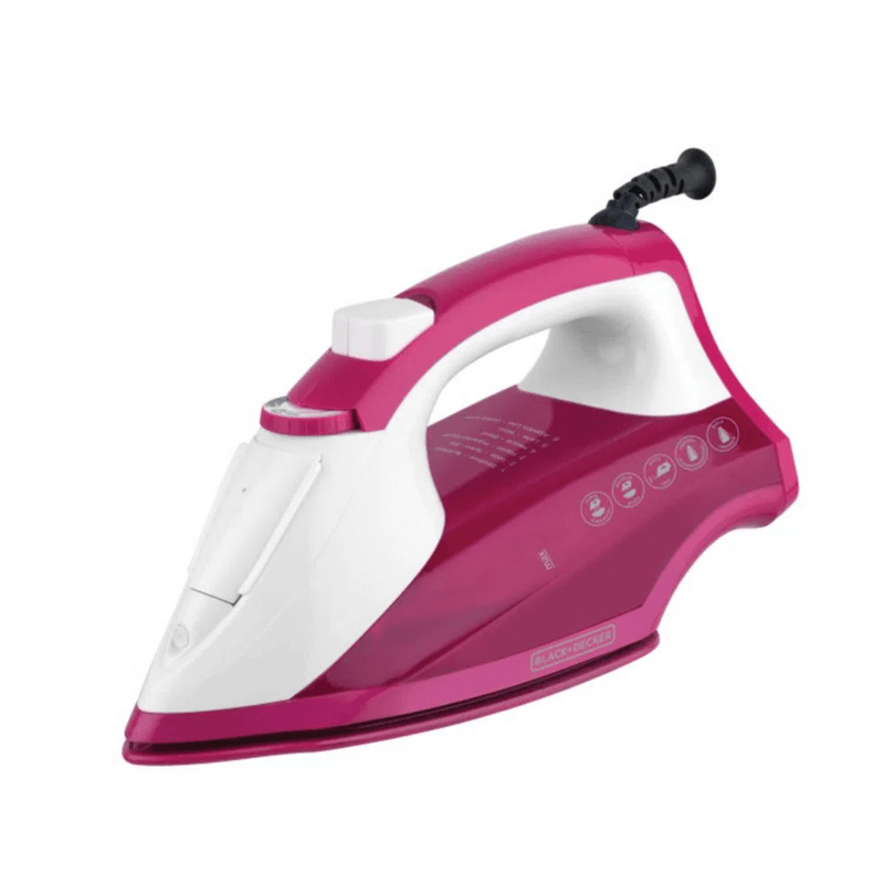 Plancha de vapor BLACK + DECKER™ SmartSteam suela cerámica