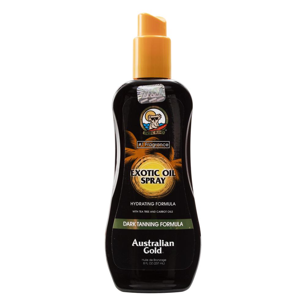 BRONCEADOR AUSTRALIAN GOLD DARK TANNING EXOTIC OIL SPRAY