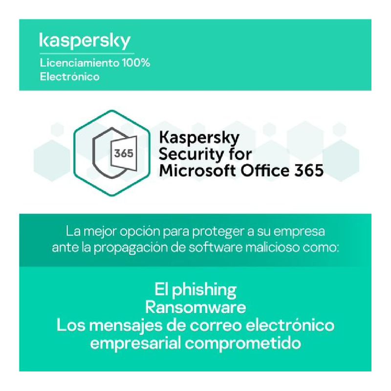 Licencia Kaspersky Small Office Security 8 / 10 dispositivos / 1 Server / 1  año-Base