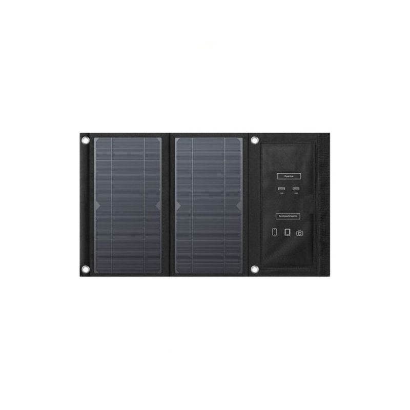 completar foso Bolsa Cargador Solar Portátil De 15 W Panel Solar Steren