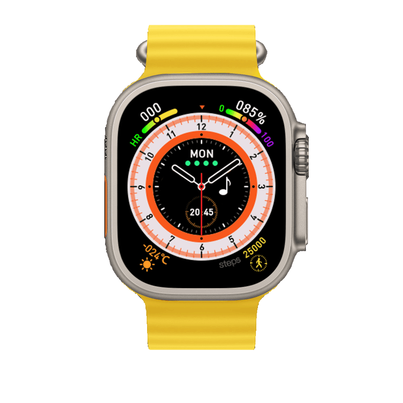 Smartwatch Reloj Inteligente Deportivo Mujer Hombre Amarillo