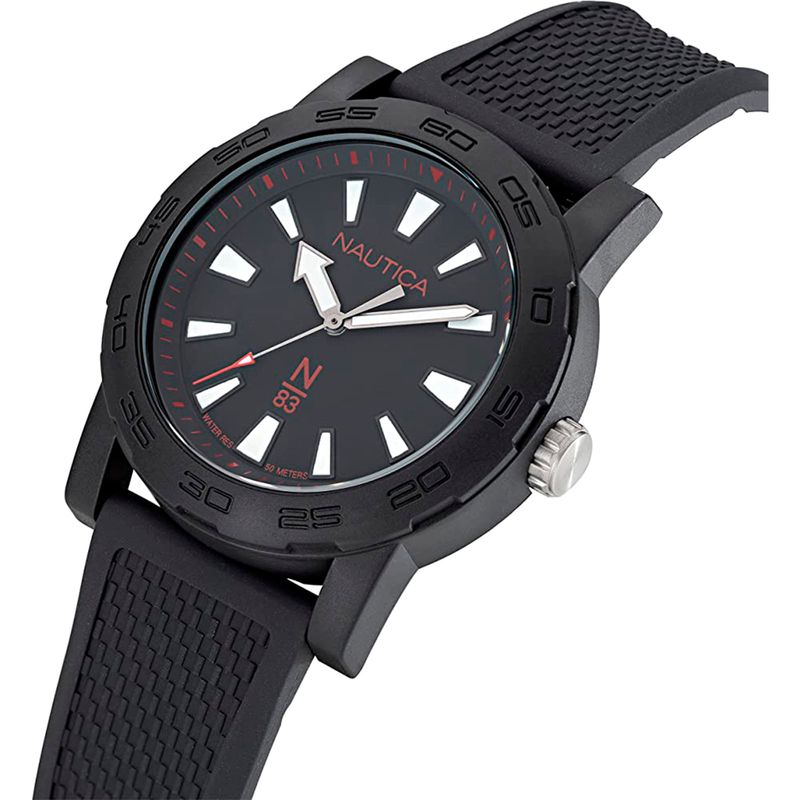 Reloj Deportivo Hombre Nautica Ayia Triada Negro NAPATF203