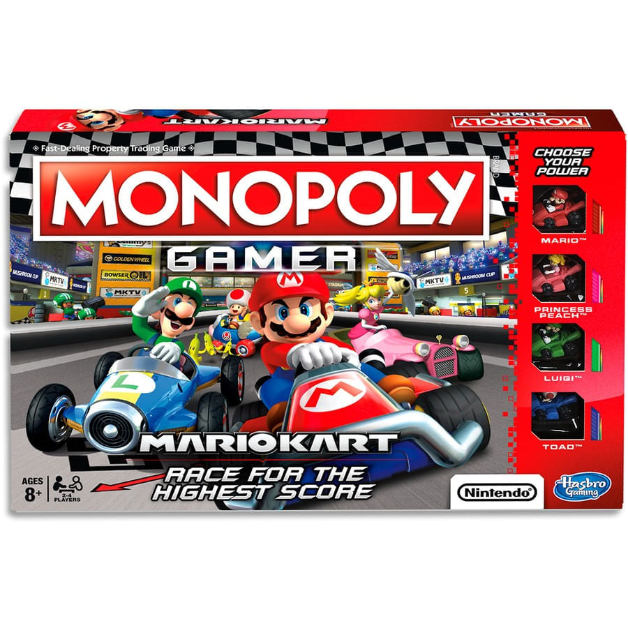 cómo contaminación Odiseo Monopoly Gamer Mario Kart
