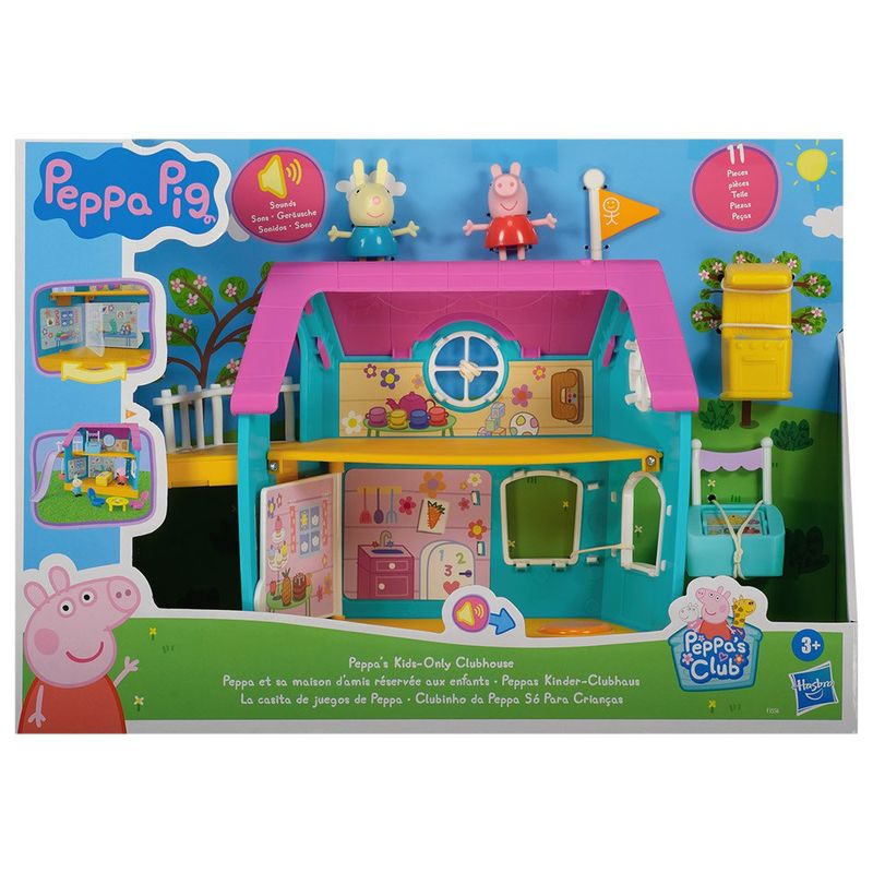 Cesta camping juego de cocina con 13 accesorios de Peppa Pig – Juguetes  Today