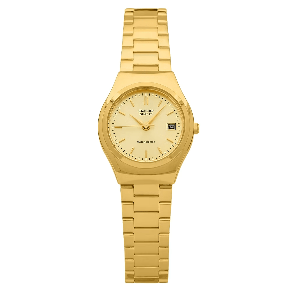 Reloj De Pulsera Casio Ltp-e140 Analógico Para Mujer Color Dorado Correa  Acero Inoxidable Dorado con Ofertas en Carrefour