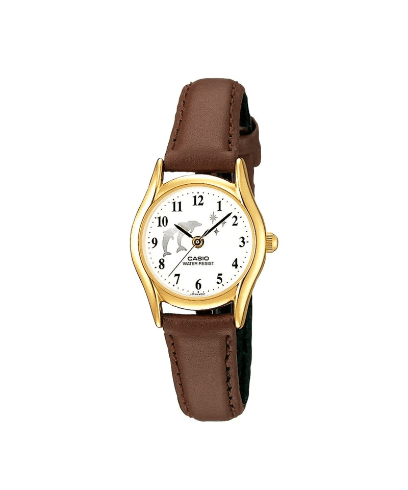 Reloj casio cuero mujer hotsell