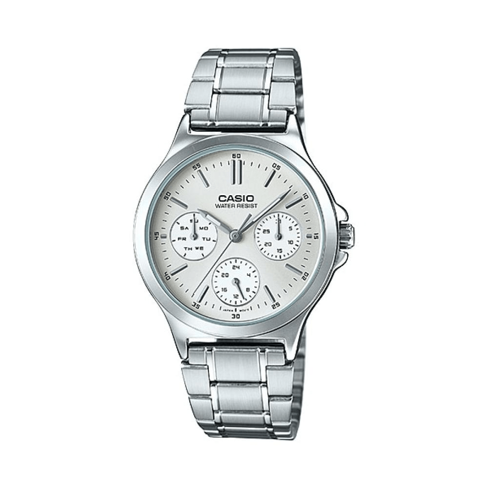 Reloj CASIO LTP-V005D-7B2 Acero Mujer Plateado - Btime