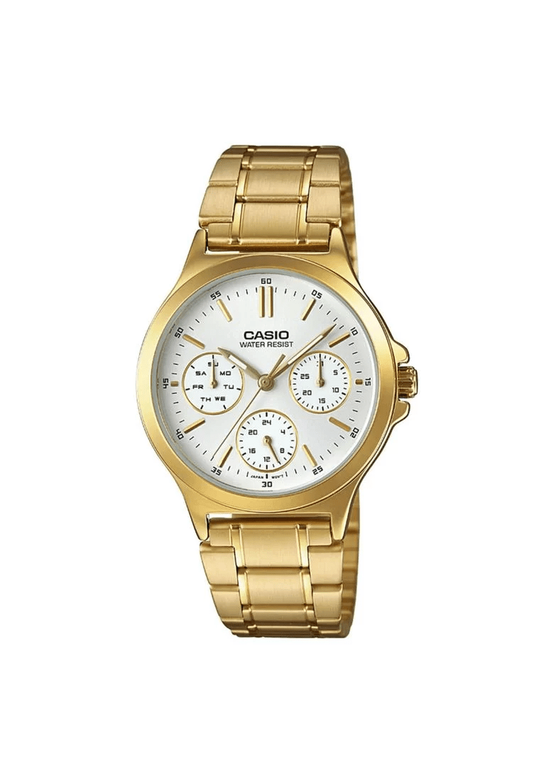 Reloj Casio Para Mujer Acero Original Ltp v300g 7audf