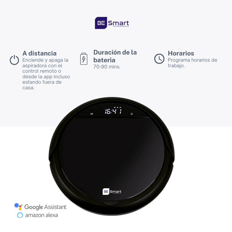 Aspiradoras compatibles con google home hot sale