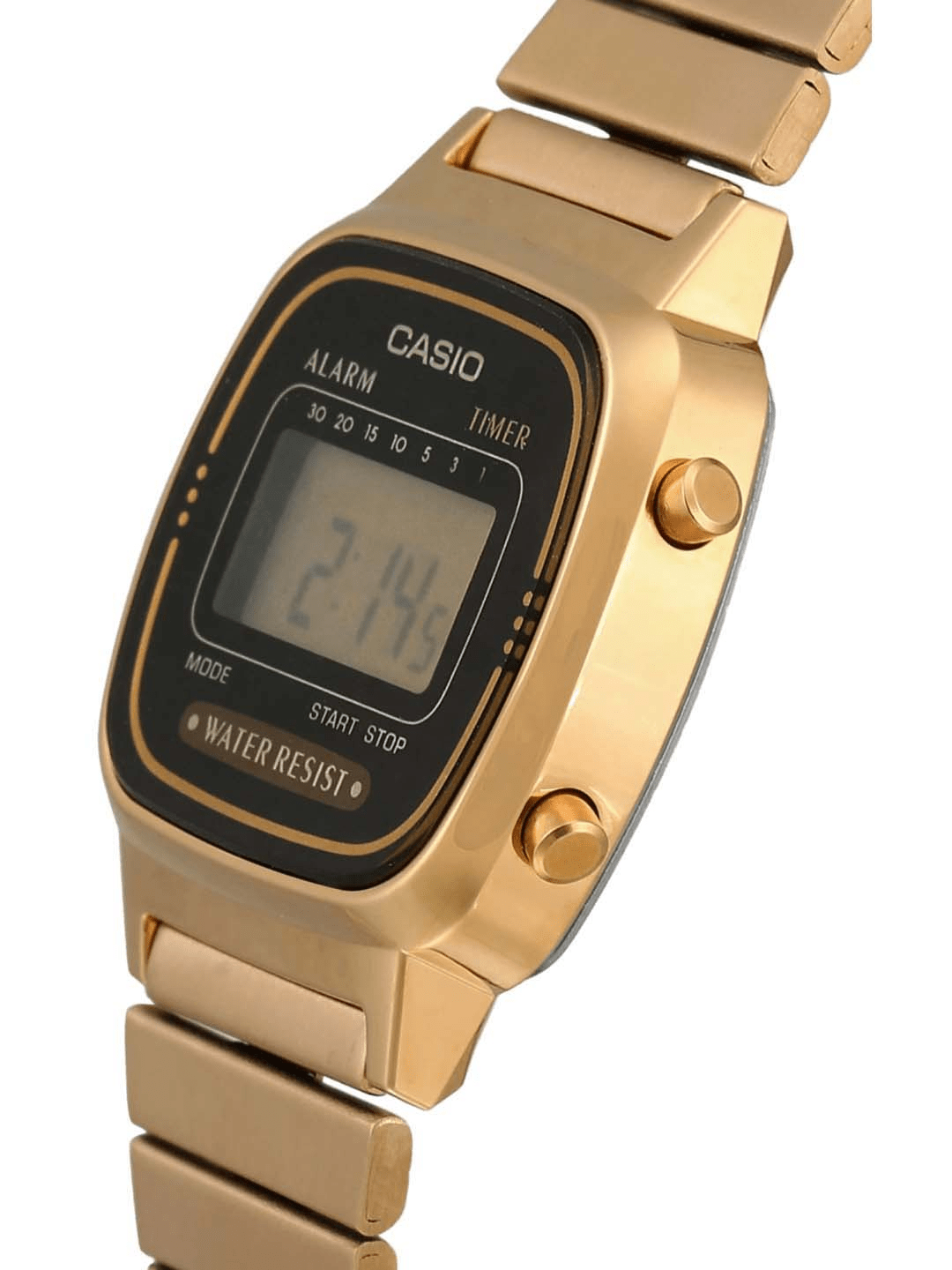 Reloj CASIO LA670WGA-1D Resina Mujer Dorado - Btime