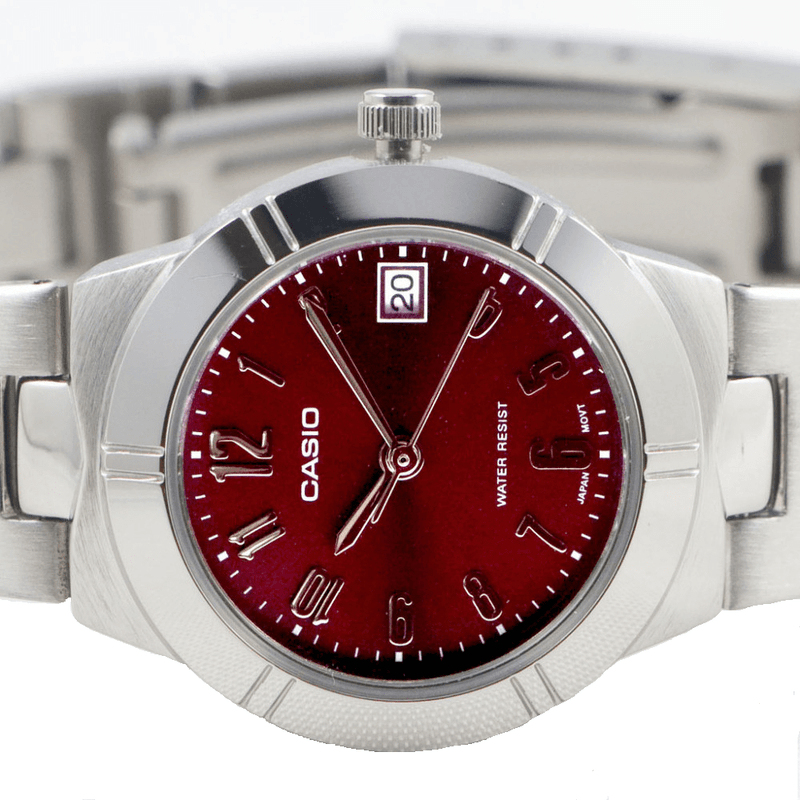 Reloj Casio Para Mujer Acero Original Ltp 1241d 4a2df