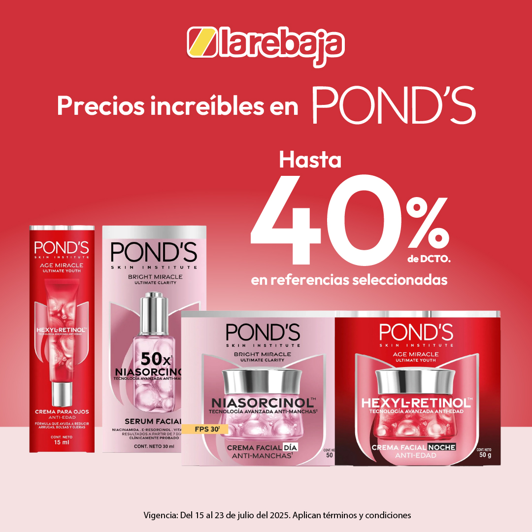 Ponds Julio 2025